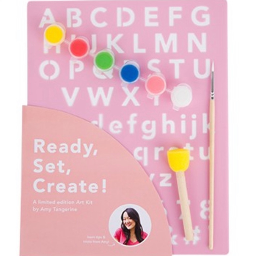 🎨Amy Tangerine “Ready, Set, Create!” Art Set